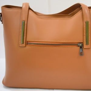 Markese Italian Leather Totebag Handbag Shoulder